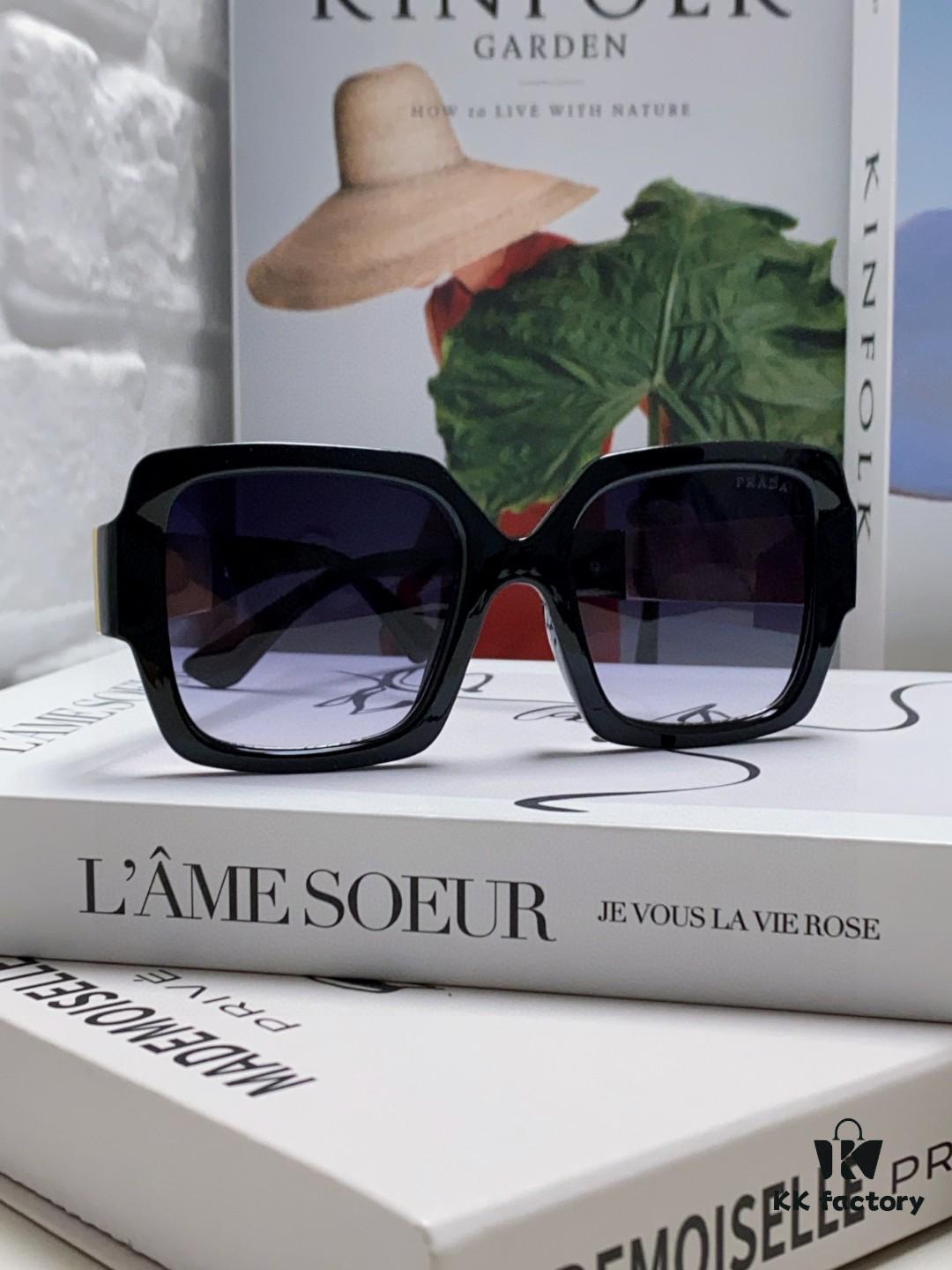 Prada Runway Showpiece - Color-Blocked Sporty Sunglasses