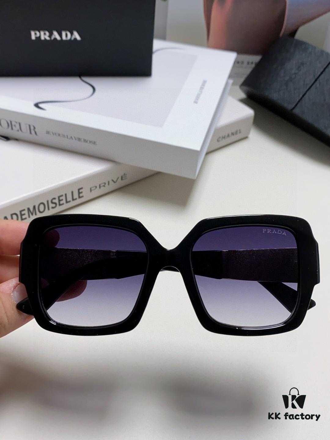 Prada Runway Showpiece - Color-Blocked Sporty Sunglasses