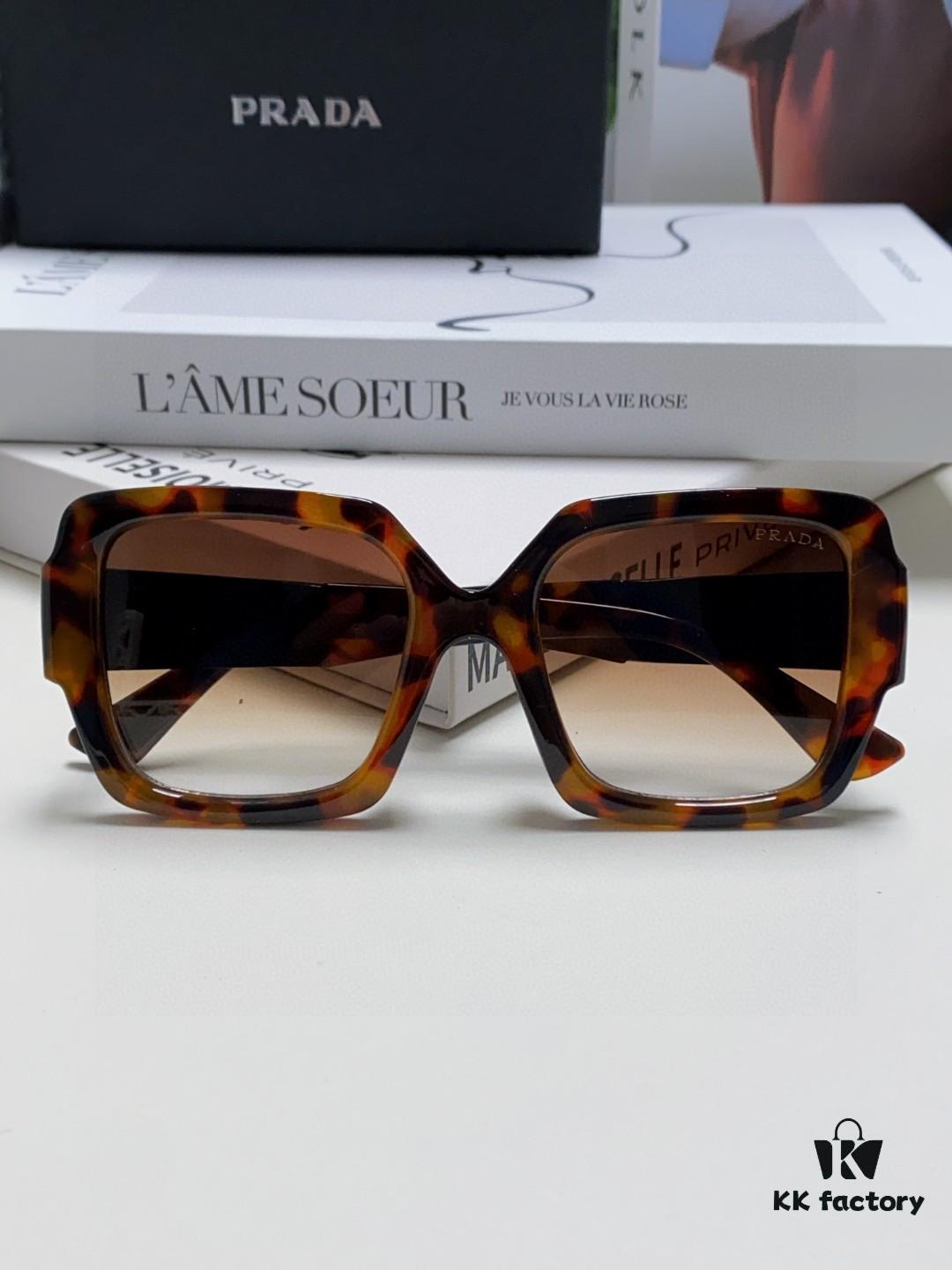 PRADA Runway Showpiece - Color-Block Sporty Sunglasses