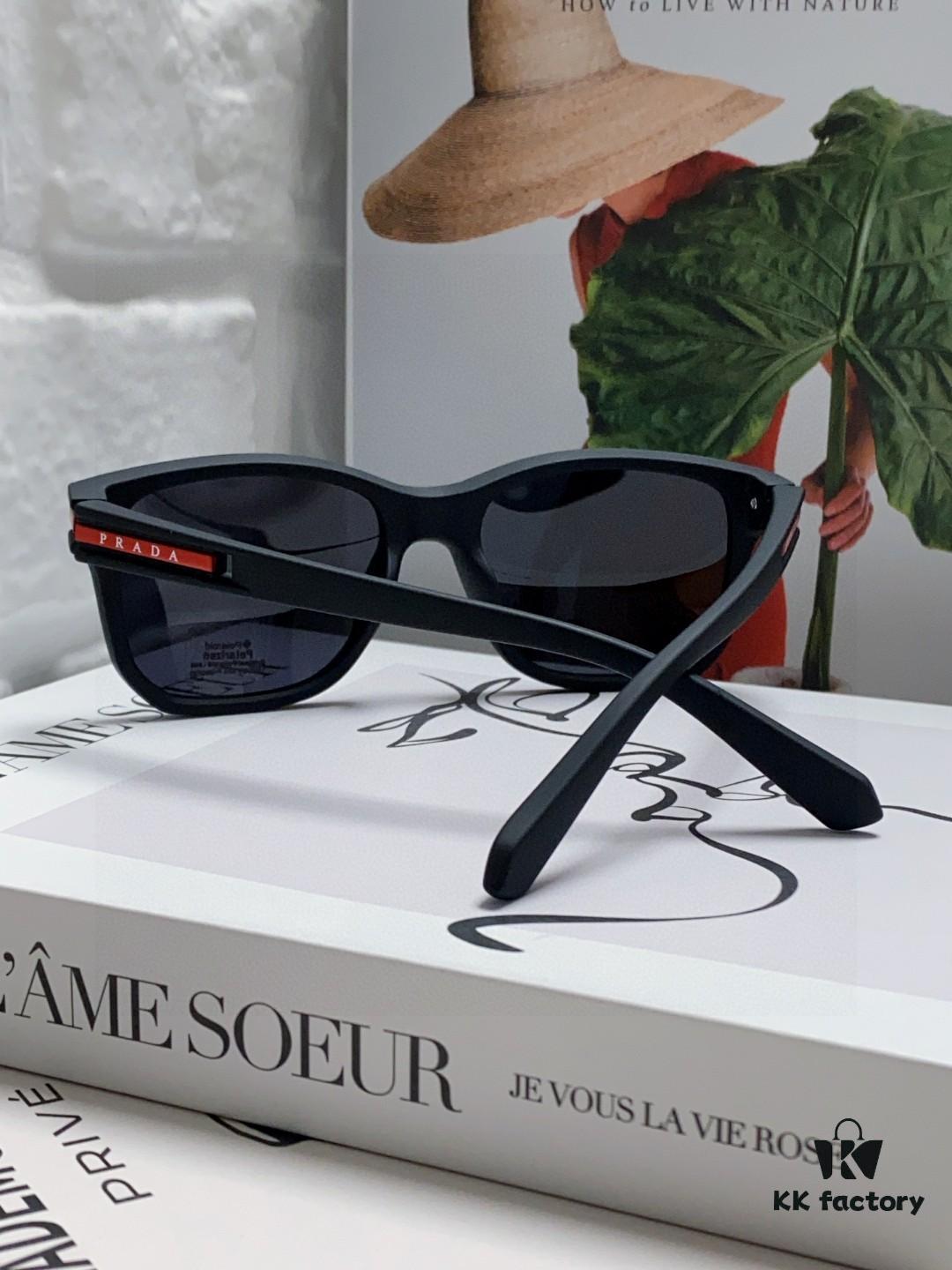 Prada Men's Driving 2025 New Model Unisex Sunglasses Fashion UV Protection Trendy Online Popular Shades 01 Style