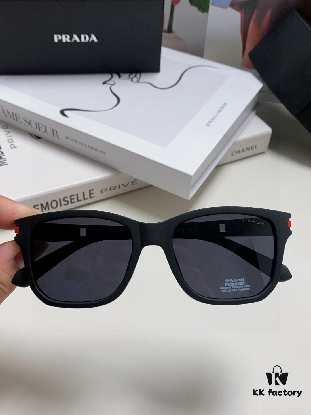 Prada Men's Driving 2025 New Model Unisex Sunglasses Fashion UV Protection Trendy Online Popular Shades 01 Style