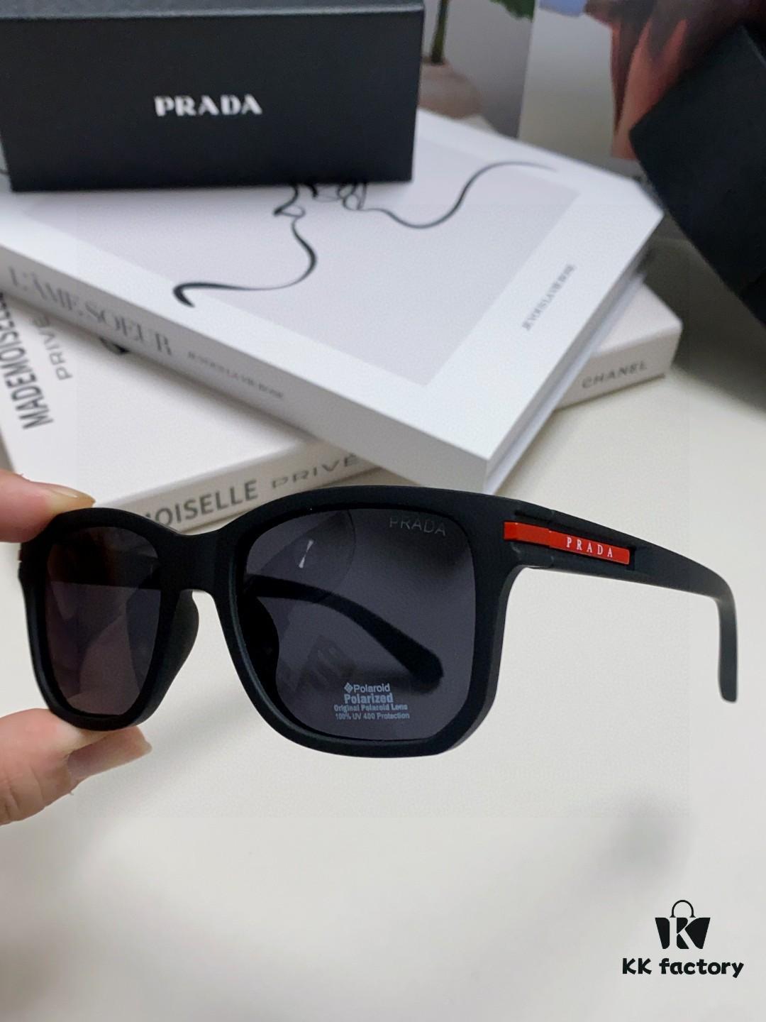 Prada Men's Driving 2025 New Model Unisex Sunglasses Fashion UV Protection Trendy Online Popular Shades 01 Style