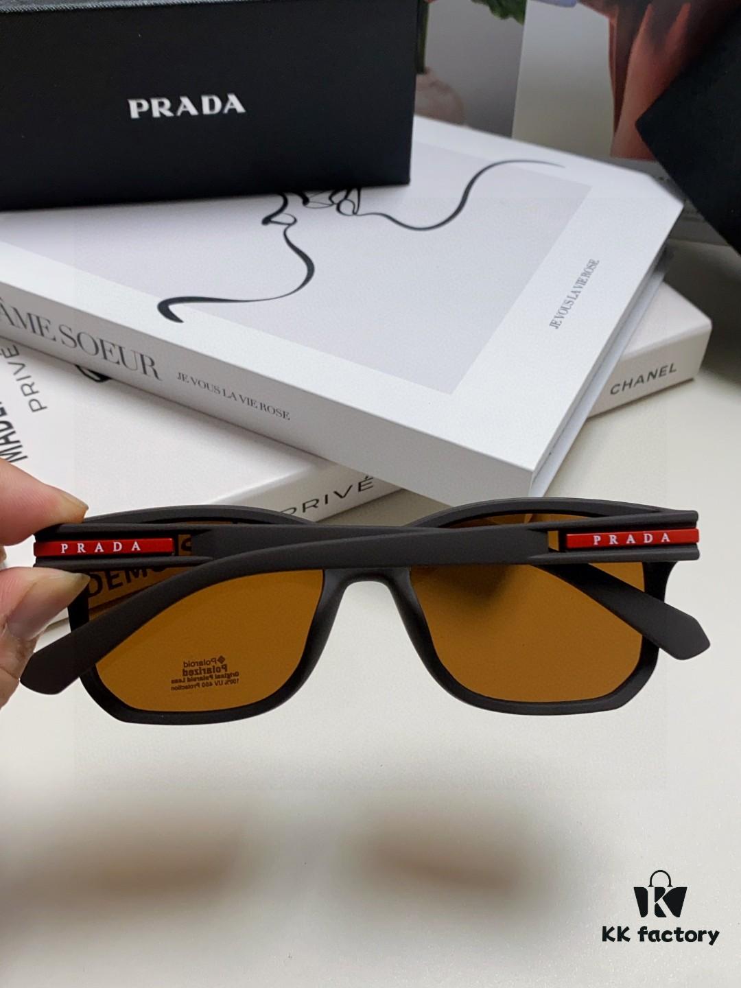 Prada Men's Driving 2025 New Arrival Unisex Sunglasses Fashion UV Protection Trendy Glasses 01 Style