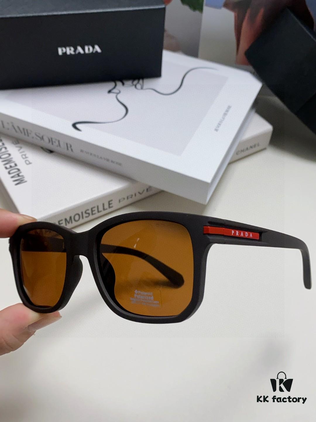 Prada Men's Driving 2025 New Arrival Unisex Sunglasses Fashion UV Protection Trendy Glasses 01 Style