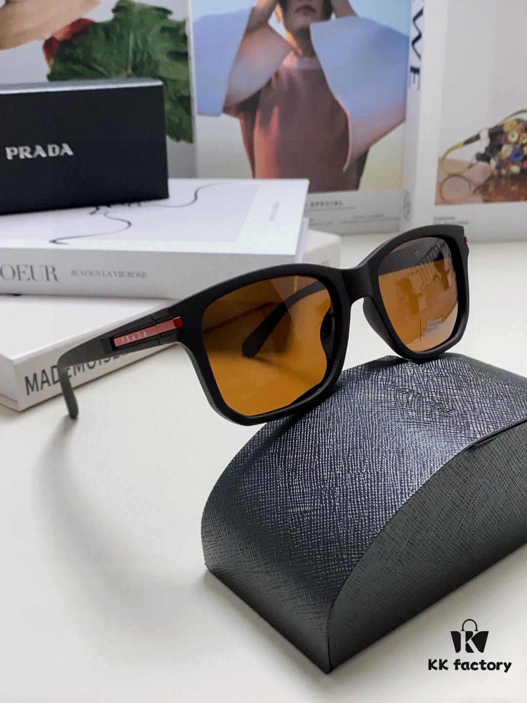 Prada Men's Driving 2025 New Arrival Unisex Sunglasses Fashion UV Protection Trendy Glasses 01 Style