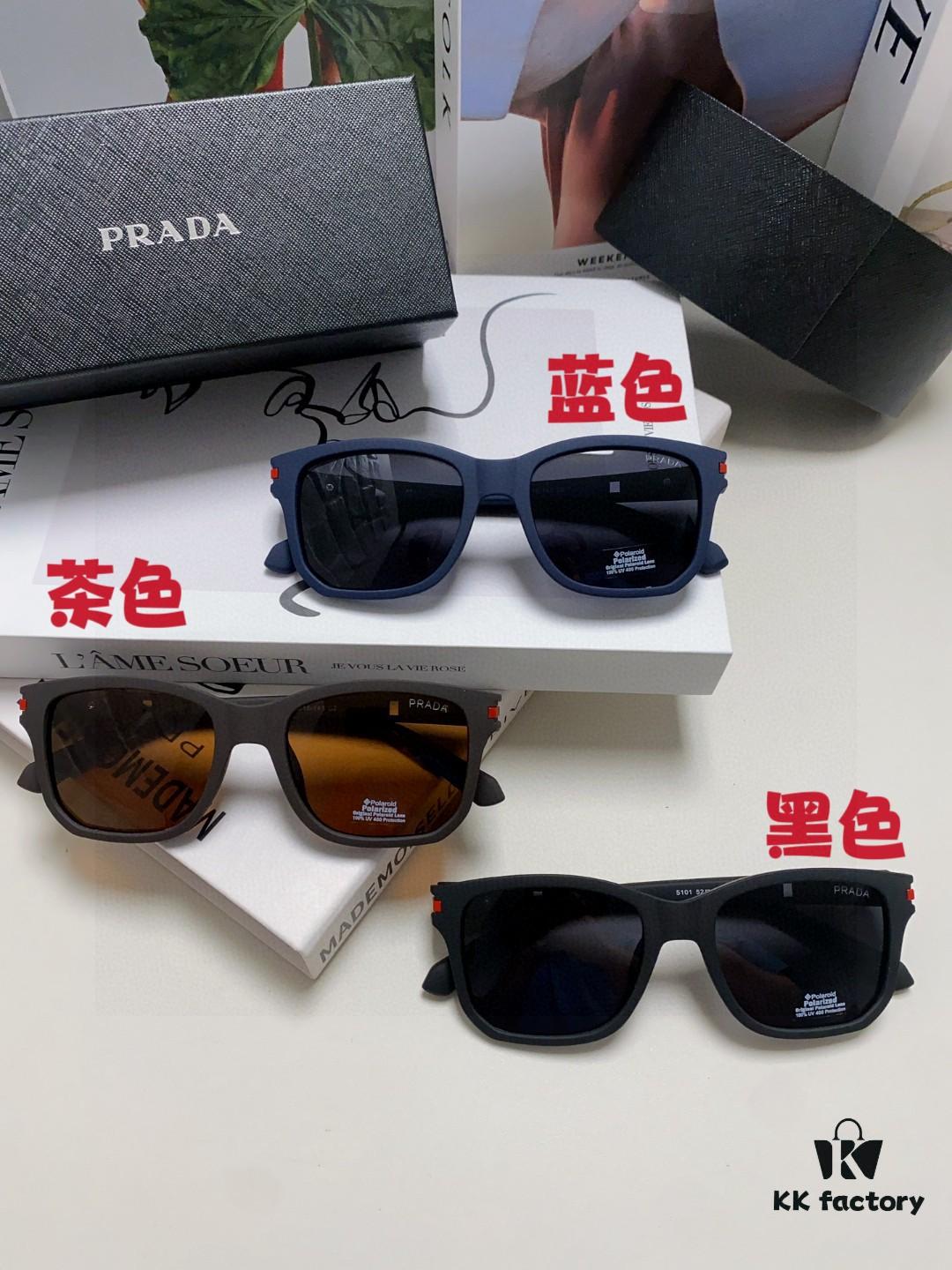 Prada Men's Driving 2025 New Arrival Unisex Sunglasses Fashion UV Protection Trendy Glasses 01 Style
