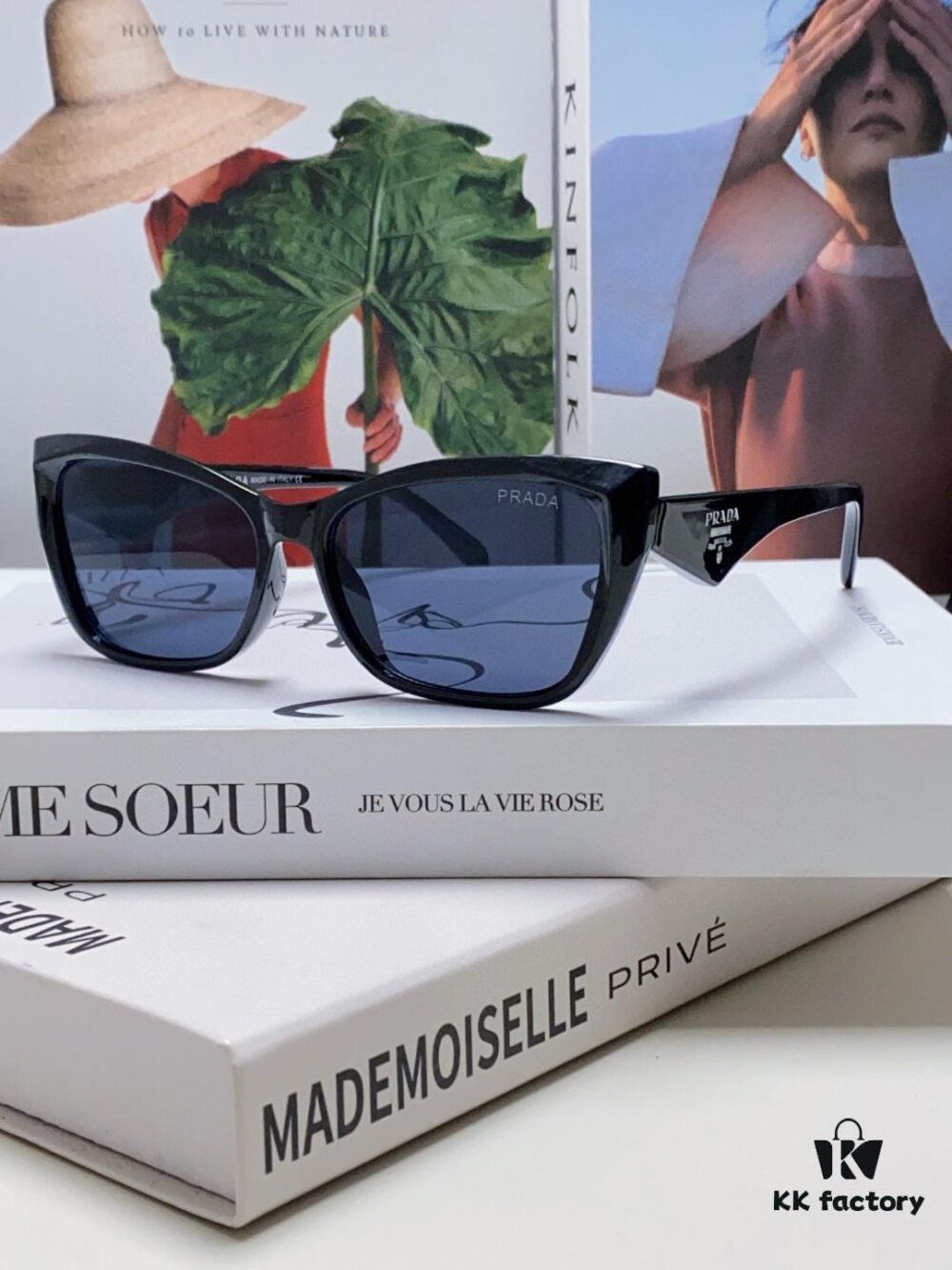 PRADA 2025 New Arrival Sunglasses Avant-Garde Trendy Men's Rectangular Fashion Shades