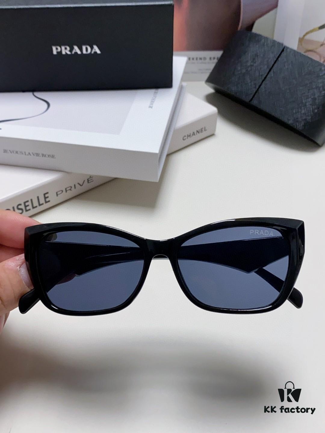 PRADA 2025 New Arrival Sunglasses for Men, Avant-Garde Trendy Rectangular Streetwear Shades