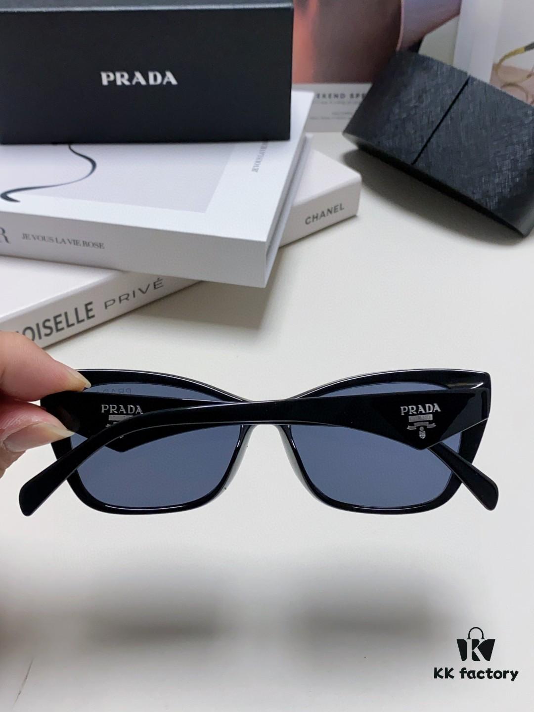 PRADA 2025 New Arrival Sunglasses for Men, Avant-Garde Trendy Rectangular Streetwear Shades