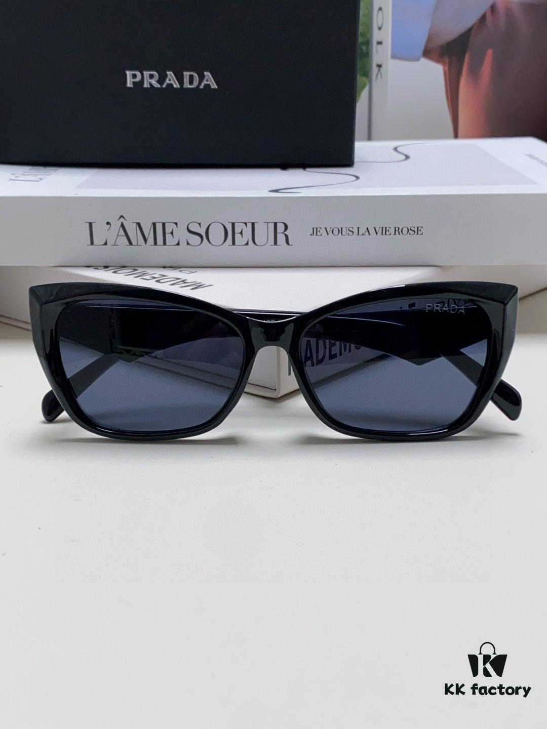 PRADA 2025 New Arrival Sunglasses for Men, Avant-Garde Trendy Rectangular Streetwear Shades