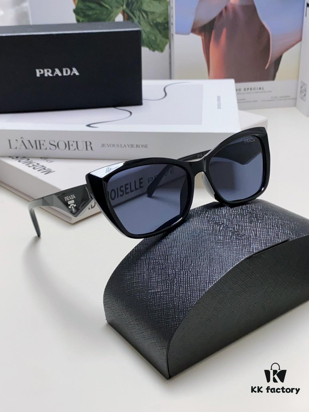 PRADA 2025 New Arrival Sunglasses for Men, Avant-Garde Trendy Rectangular Streetwear Shades