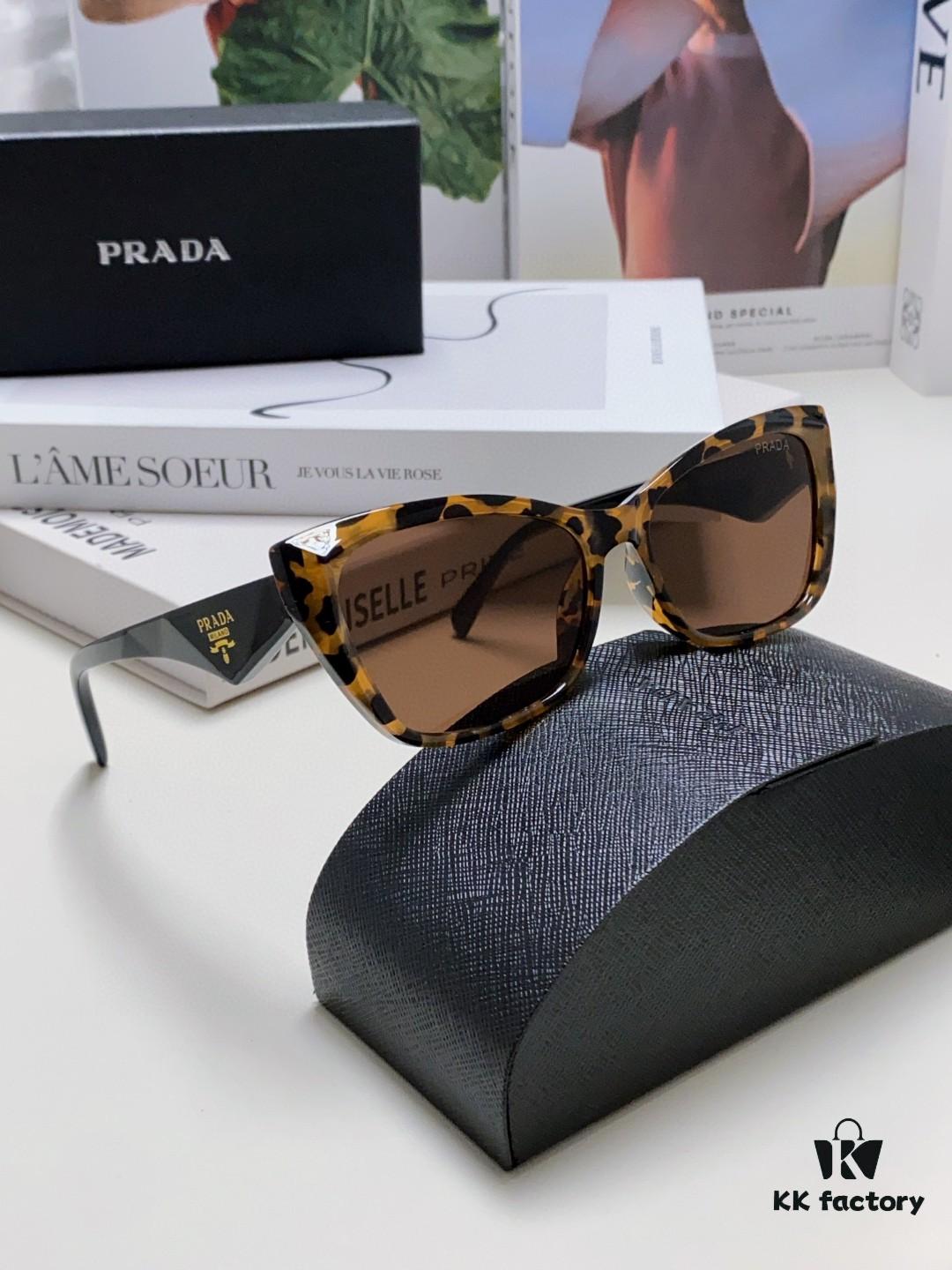 PRADA 2025 New Arrival Avant-Garde Men's Rectangular Sunglasses