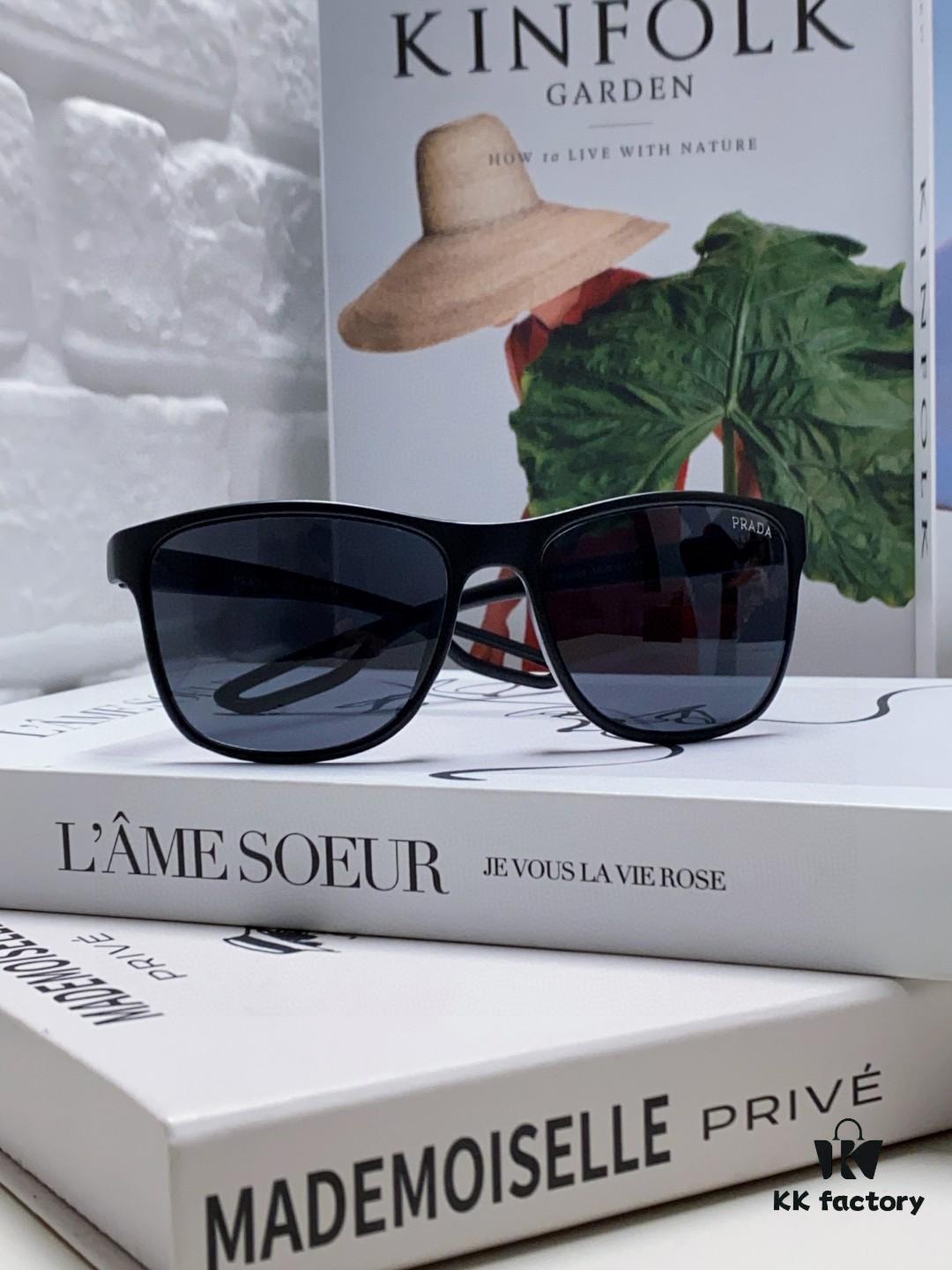 PRADA Prada High-Definition Lenses, World-Class Craftsmanship, Polarized Sunglasses, Premium Fashion Unisex Stylish and Slimming Design, Versatile Sun Protection for Driving and Everyday Wear