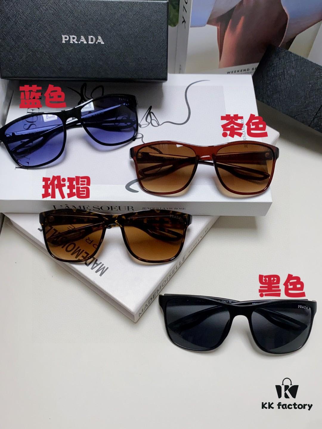 PRADA Prada High-Definition Lenses, World-Class Craftsmanship, Polarized Sunglasses, Premium Fashion Unisex Stylish and Slimming Design, Versatile Sun Protection for Driving and Everyday Wear