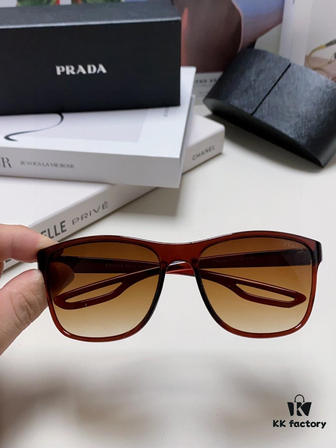 PRADA Prada High-Definition Lenses, World-Class Craftsmanship, Polarized Sunglasses, Premium Fashion Unisex Stylish and Slimming Sun Glasses, High Quality, Driving Sunglasses