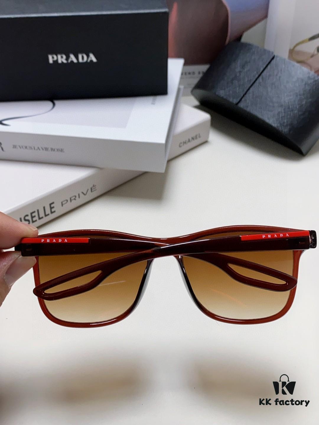 PRADA Prada High-Definition Lenses, World-Class Craftsmanship, Polarized Sunglasses, Premium Fashion Unisex Stylish and Slimming Sun Glasses, High Quality, Driving Sunglasses
