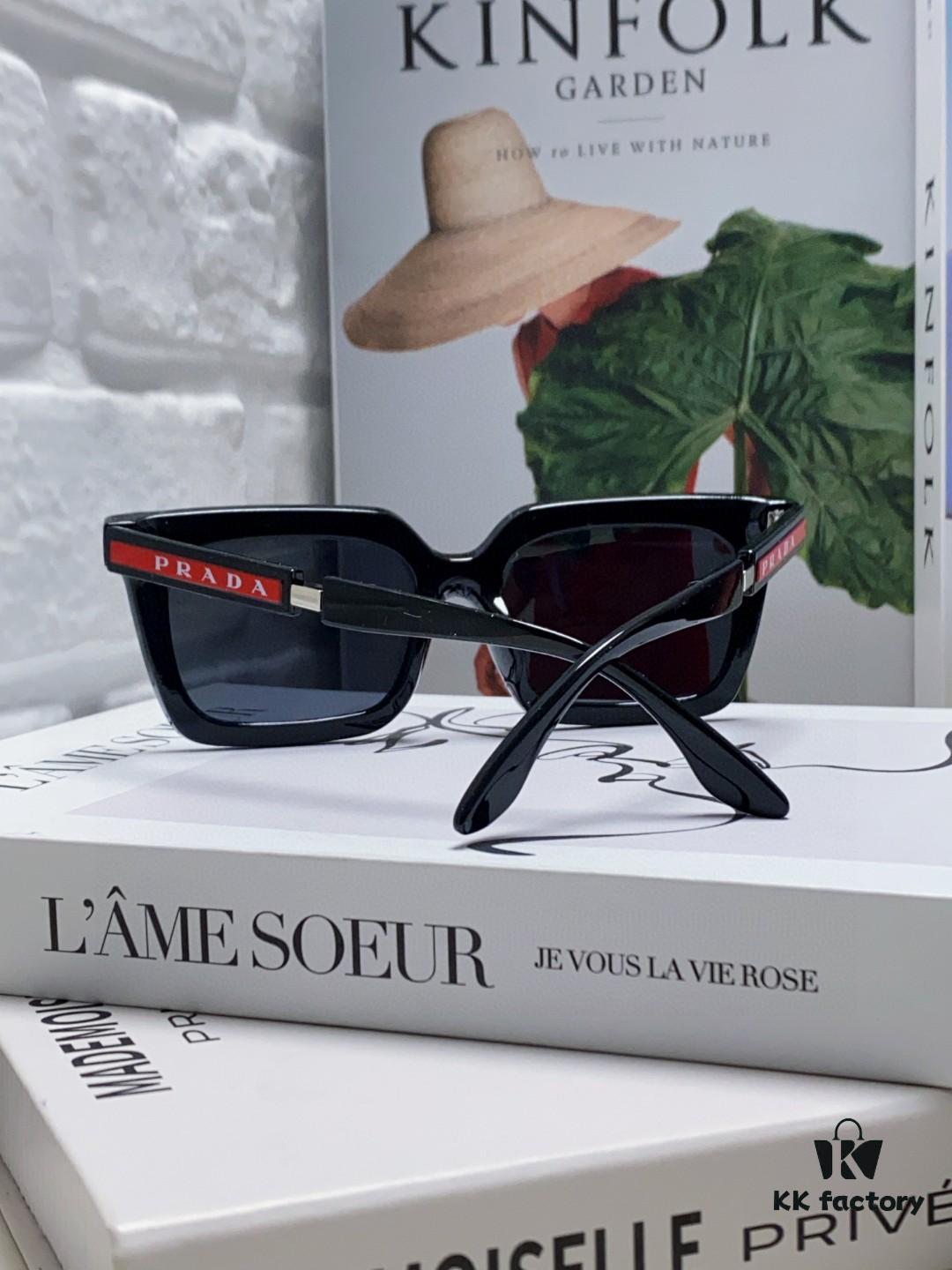 Prada PRADA 👏 2025 First Look New Arrival Top Men's Wear, Color-Blocked Sporty Design, Original Logo with 3D Embossing, Simple and Comfortable to Wear – Recommended… Eyeglasses, Sunglasses