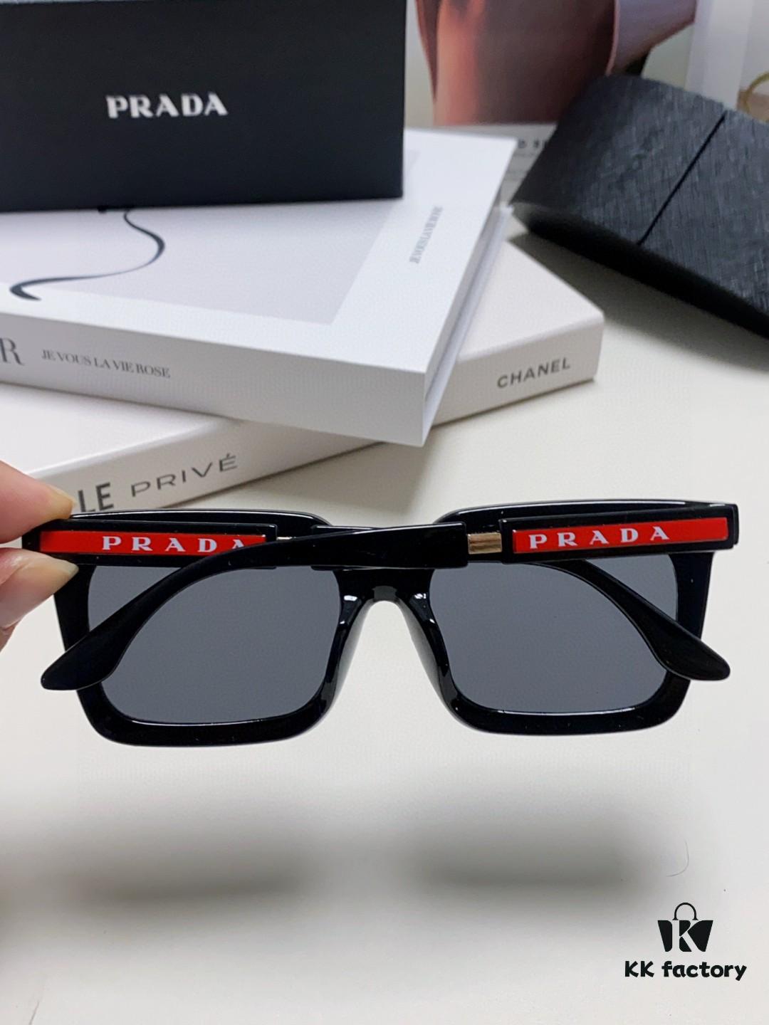 Prada PRADA 👏 2025 First Look New Arrival Top Men's Wear, Color-Blocked Sporty Design, Original Logo with 3D Embossing, Simple and Comfortable to Wear – Recommended… Eyeglasses, Sunglasses