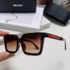 Prada PRADA 👏 2025 New Arrival Men's Premium Eyewear, Color-Blocked Sporty Design, Original Logo with 3D Embossing, Minimalist and Comfortable to Wear – Recommended Sunglasses