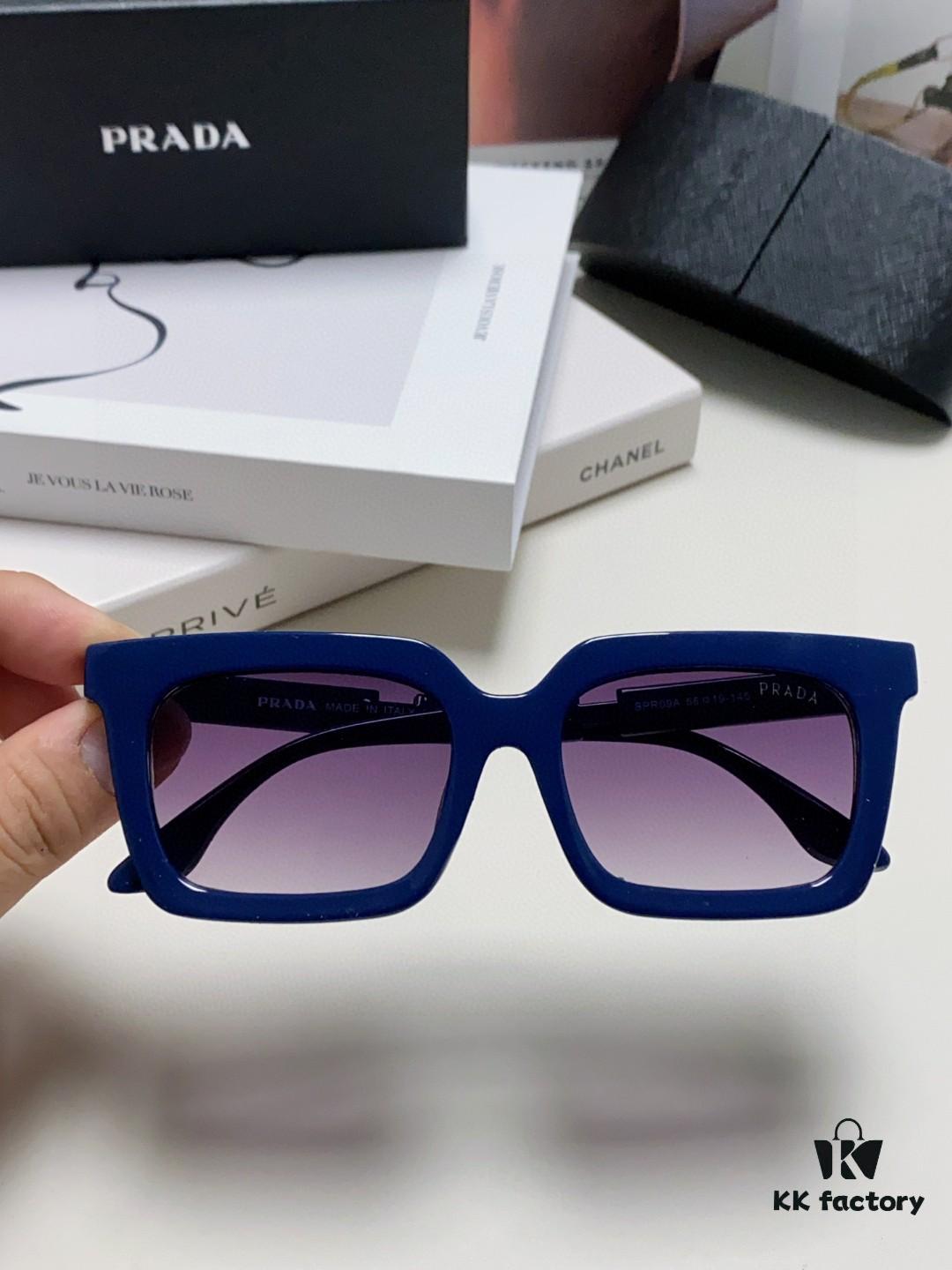 Prada PRADA 👏 2025 First Look New Arrival Top Men's Wear Color-Blocked Sporty Style Original Logo 3D Embossed Simple and Stylish Eyewear Sunglasses