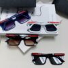 Prada PRADA 👏 2025 First Look New Arrival Top Men's Wear Color-Blocked Sporty Style Original Logo 3D Embossed Simple and Stylish Eyewear Sunglasses