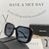 PRADA - New Model Sunglasses with Polaroid Resin Lenses, Lightweight TR Frame, Size 65-13-145, Fashionable and Comfortable, Ideal for Travel, Driving, and Outdoor Use