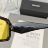 PRADA - New Lightweight TR Frame Polarized Sunglasses with Plowright Resin Lenses, Fashionable UV Protection Sun Glasses for Driving and Travel, Model: 58018