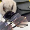 PRADA 2025 New Arrival Sunglasses, World-Class Craftsmanship, High-End Fashion Unisex Aviator Shades for Slimming Face Look, Premium Quality