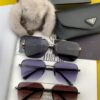 PRADA 2025 New Arrival Sunglasses, World-Class Craftsmanship, High-End Fashion Unisex Aviator Shades for Slimming Face Look, Premium Quality