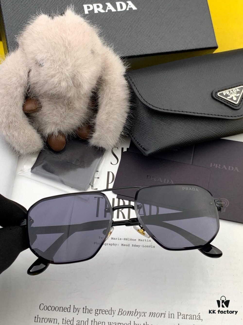 PRADA 2025 New Arrival Sunglasses Masterpiece Craftsmanship Latest High-End Trendy Unisex Stylish Face-Framing Sunglasses for Men Quality Guaranteed! Model: Eyewear Sunglasses
