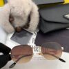 PRADA 2025 New Arrival Sunglasses, World-Class Craftsmanship, High-End Fashion Unisex Aviator Shades, Slimming Design, Premium Quality