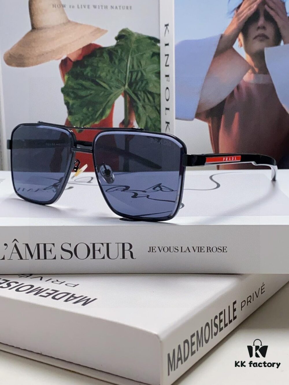 Prada 2025 New Arrival Sports Sunglasses, Trendy UV-Protective Unisex Eyewear, Elegant Driver Glasses