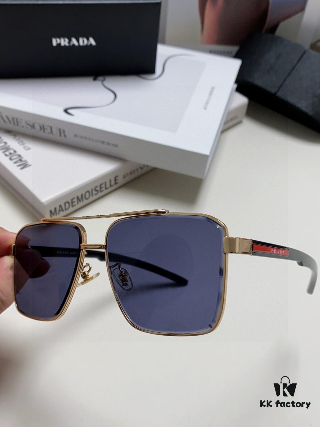 Prada 2025 New Arrival Sports Sunglasses, Trendy UV-Protective Unisex Eyewear, Elegant Driver Glasses