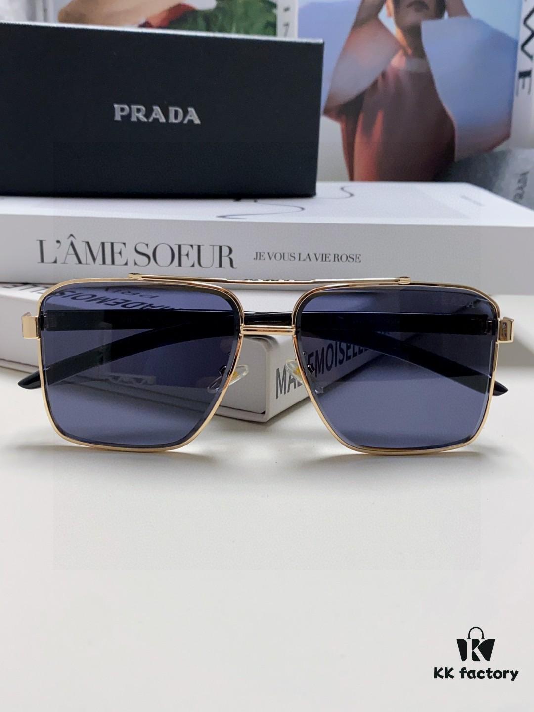 Prada 2025 New Arrival Sports Sunglasses, Trendy UV-Protective Unisex Eyewear, Elegant Driver Glasses