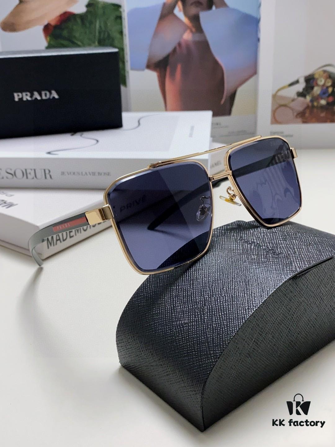 Prada 2025 New Arrival Sports Sunglasses, Trendy UV-Protective Unisex Eyewear, Elegant Driver Glasses