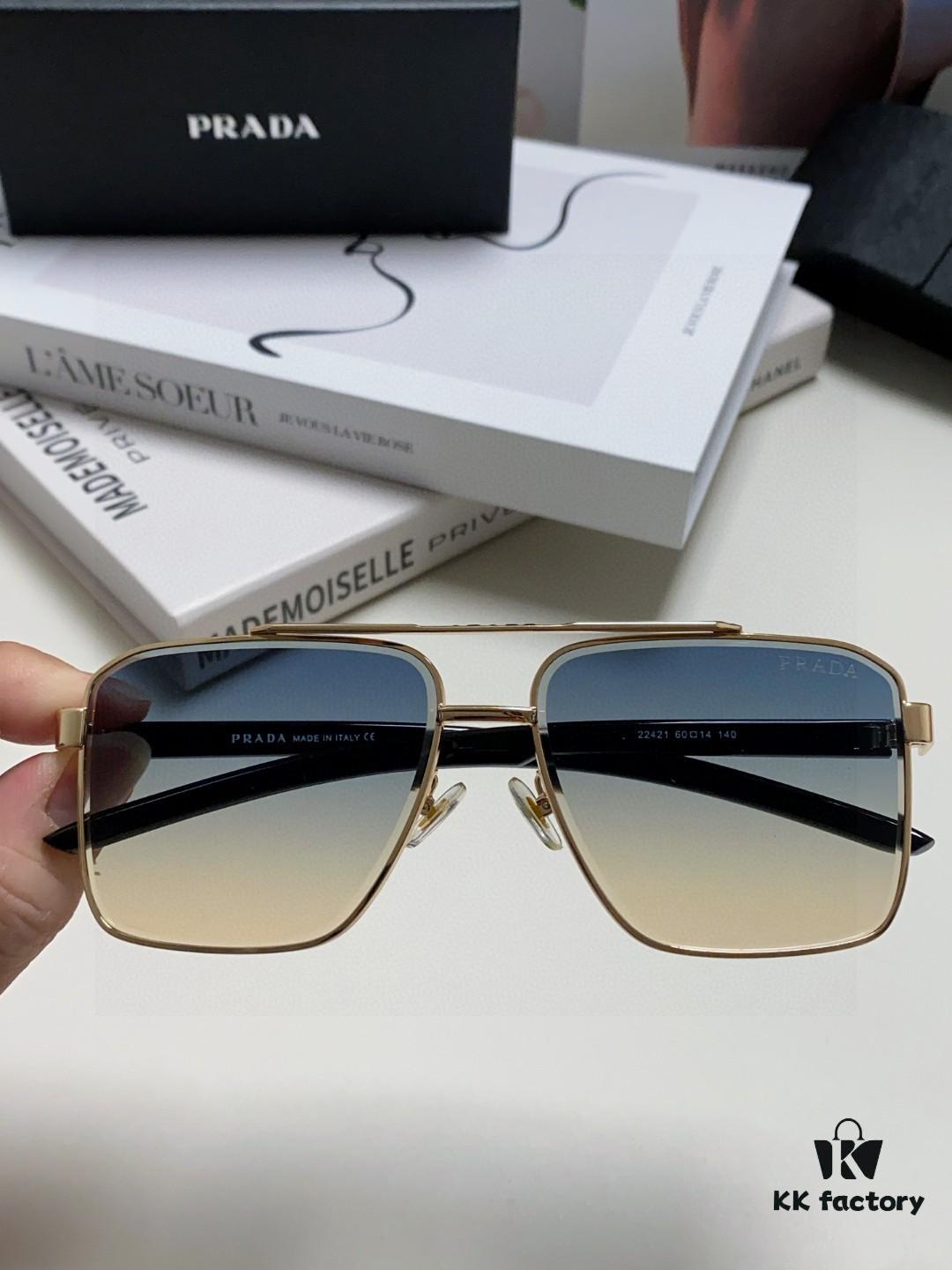 Prada 2025 New Arrival Sports Sunglasses, Trendy UV-Protective Unisex Eyewear, Elegant Driver Glasses