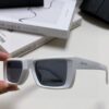 PRADA Prada 25 Summer New 3D Square Frame Sunglasses Unisex Runway Style Hiking Square SPR24Y Sunglass Lens Shades