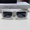 PRADA Prada 25 Summer New 3D Square Frame Sunglasses Unisex Runway Style Hiking Square SPR24Y Sunglass Lens Shades
