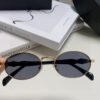 Prada Small Round Frame ✔️ Fashionable Metal Oversized Sunglasses