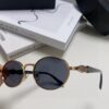 Prada Small Round Frame ✔️ Fashionable Metal Oversized Sunglasses