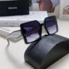Prada 2025 New Fashion Minimalist Gradient Sunglasses for Round Face, Square Korean-style UV Protection Retro Ins-style Sunglasses