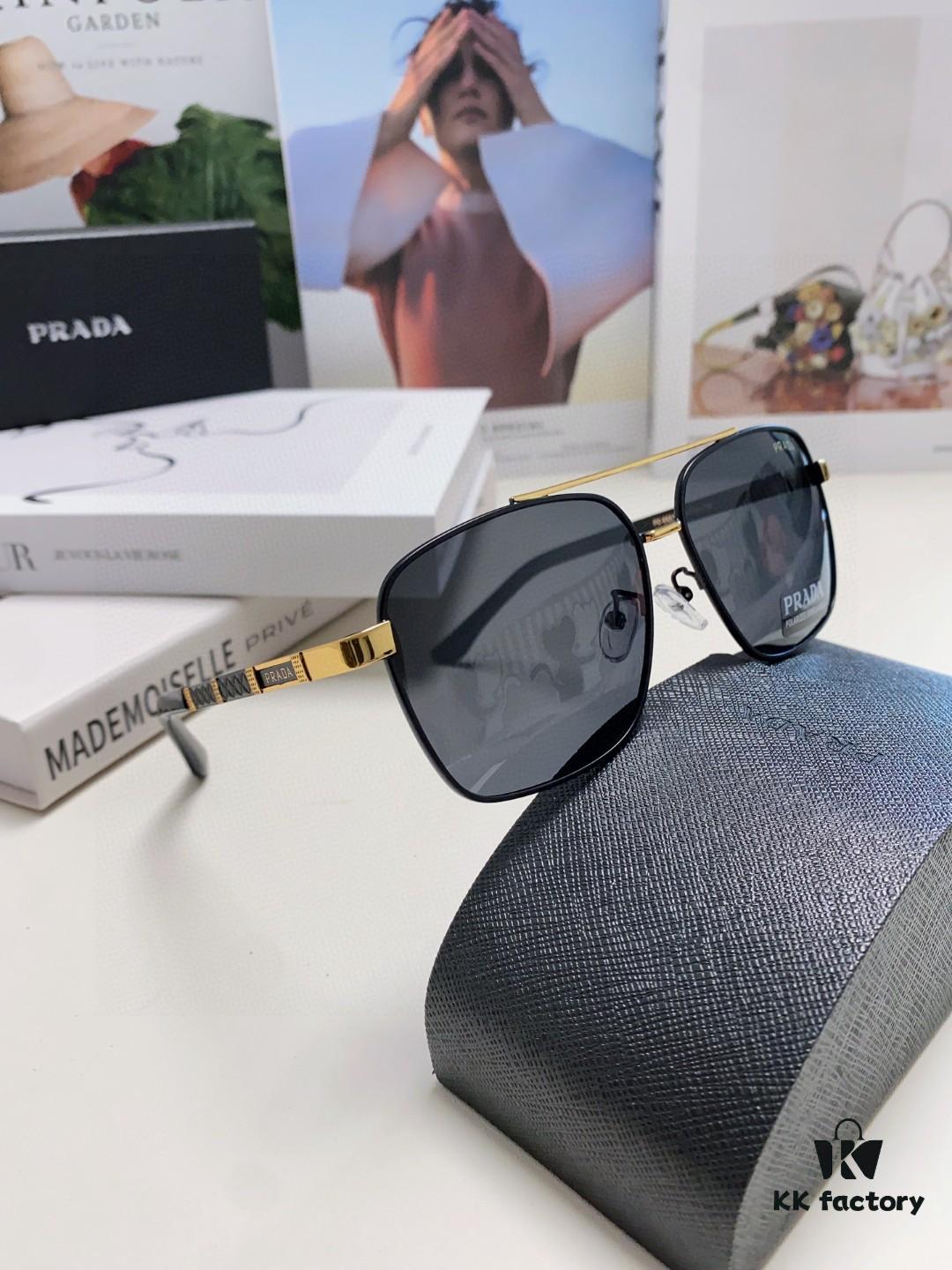 PRADA 2025 New Arrival High-Definition Polarized Sunglasses for Men, Driving-Specific UV Protection Sunglasses