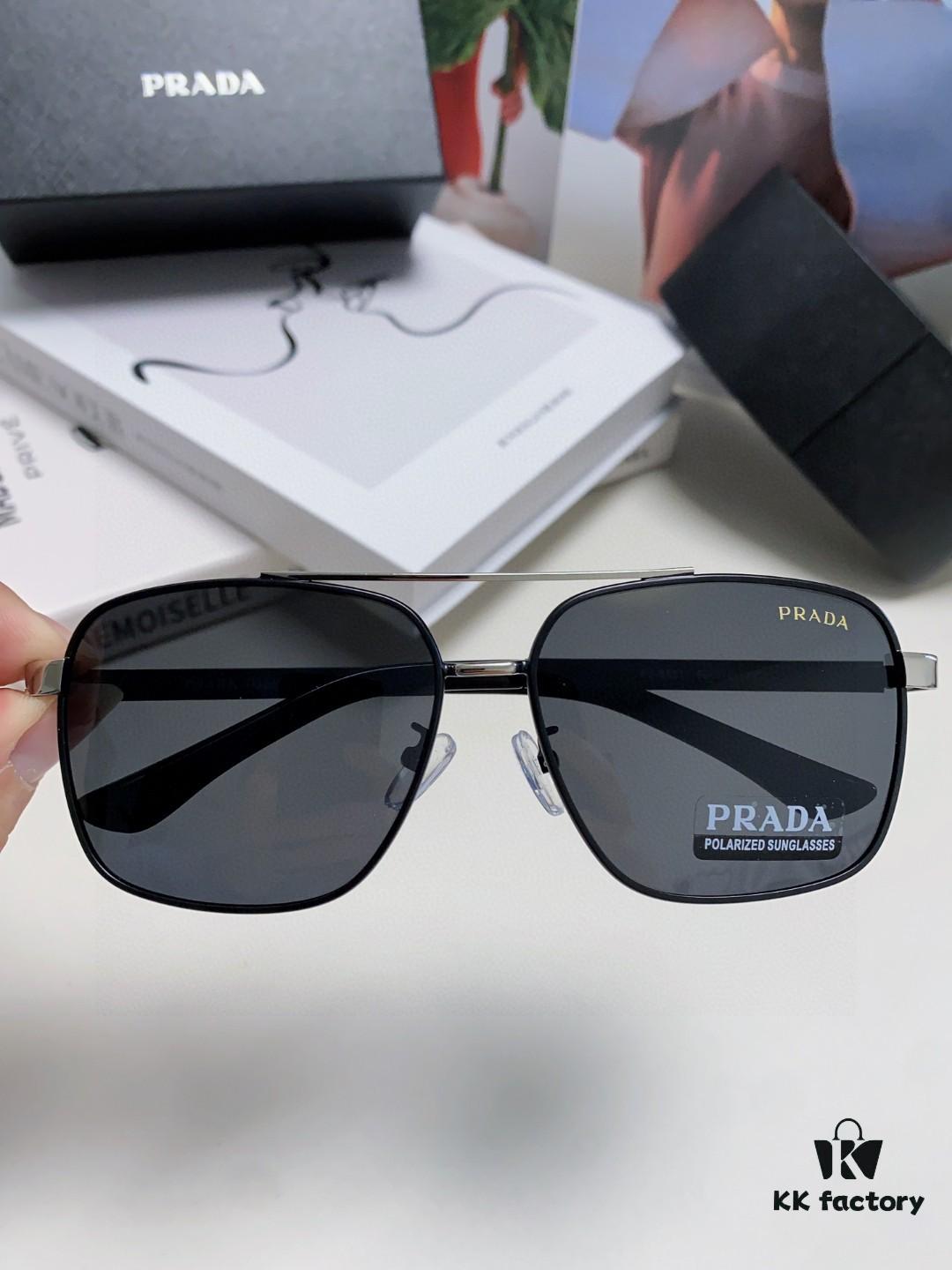 PRADA 2025 New Arrival High-Definition Polarized Sunglasses for Men, Driving-Specific UV Protection Eyewear