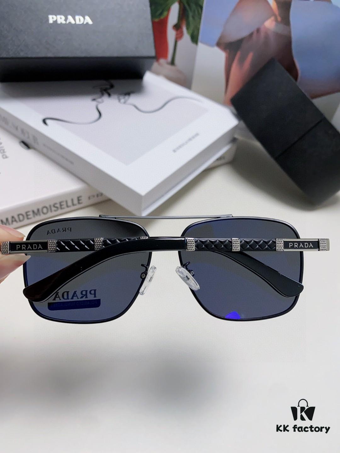 PRADA 2025 New Arrival High-Definition Polarized Sunglasses for Men, Driving-Specific UV Protection Eyewear
