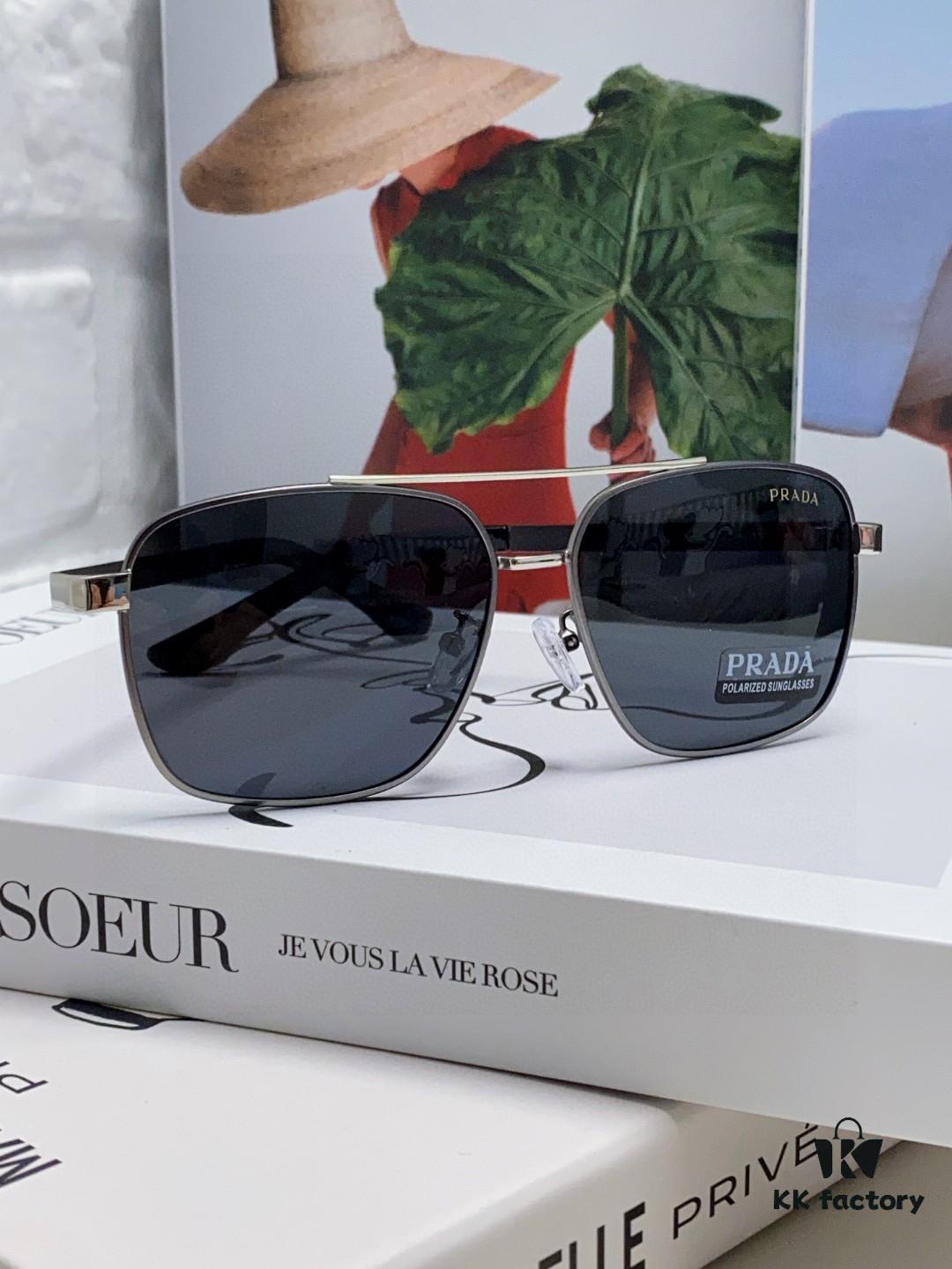 PRADA 2025 New Arrival High-Definition Polarized Sunglasses for Men, Driving-Specific UV Protection Eyewear