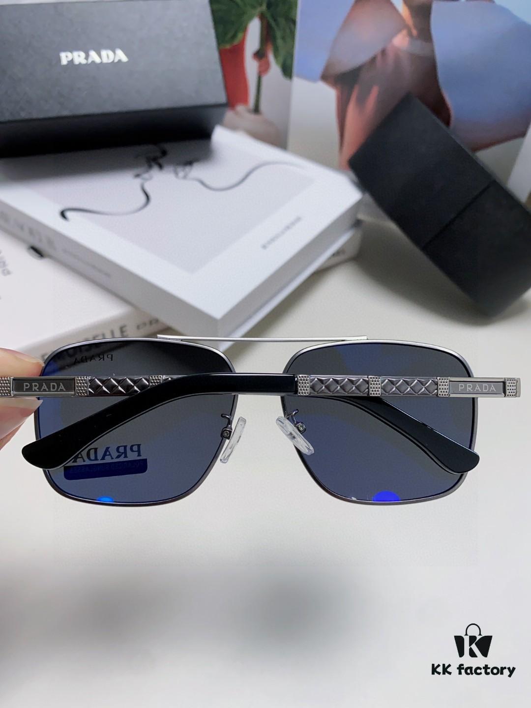 PRADA 2025 New Arrival High-Definition Polarized Sunglasses for Men, Driving-Specific UV Protection Eyewear