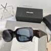 PRADA - New Model Sunglasses with Polaroid Resin Lenses, Lightweight TR Frame, UV Protection, Fashionable Unisex Design for Travel and Driving