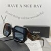 PRADA - New Model Sunglasses with Polaroid Resin Lenses, Lightweight TR Frame for Comfortable Wear