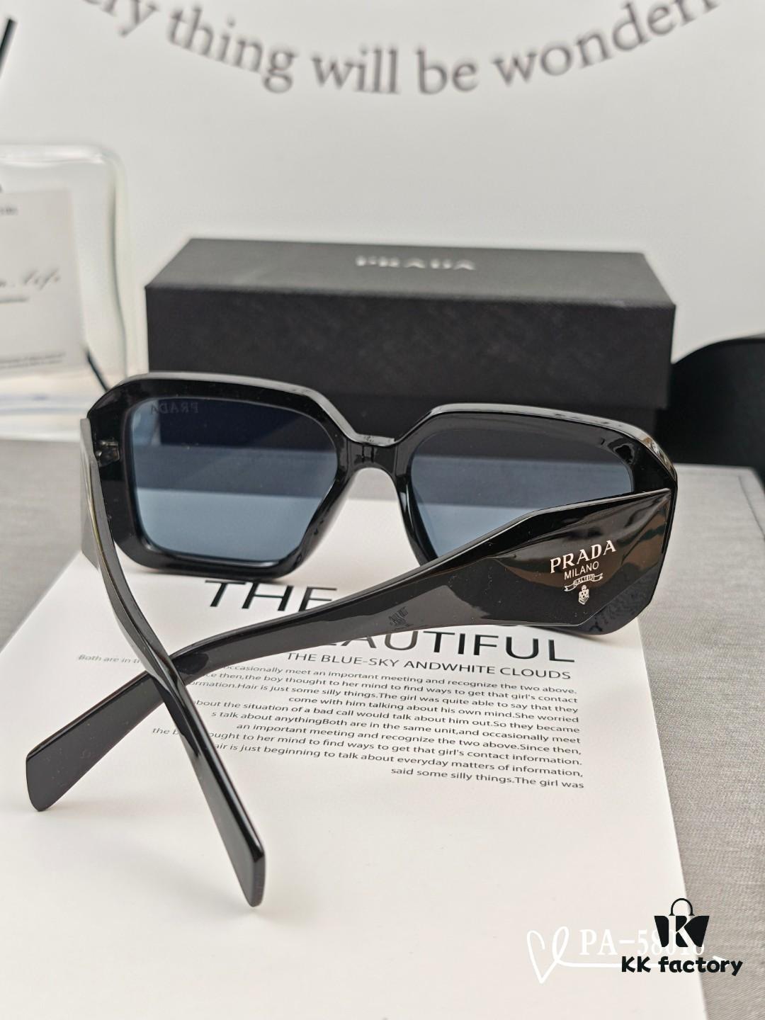 PRADA - New Model Sunglasses with Polaroid Resin Lenses, Lightweight TR Frame for Comfortable Wear