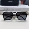 Prada 2025 New Arrival Sunglasses, Fashionable Metal Oversized Unisex Sun Glasses for Men and Women